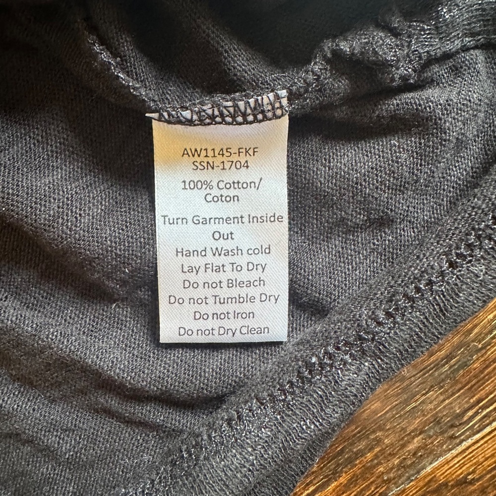 ATM Anthony Thomas Melillo Black Short Sleeve Tee - Picture 3 of 5